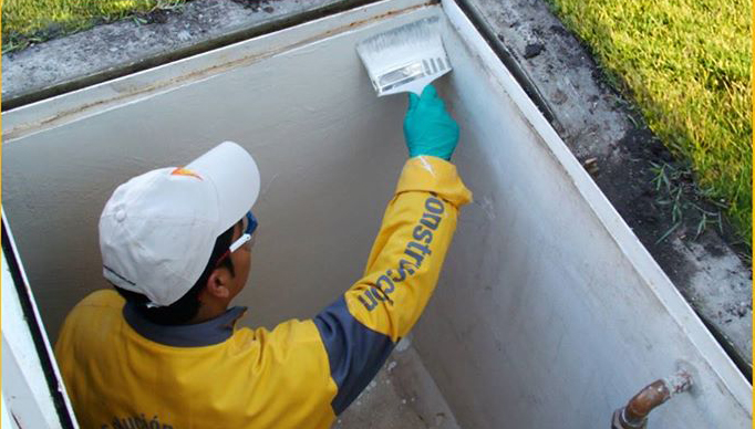 Impermeabilizacion de tanque de agua