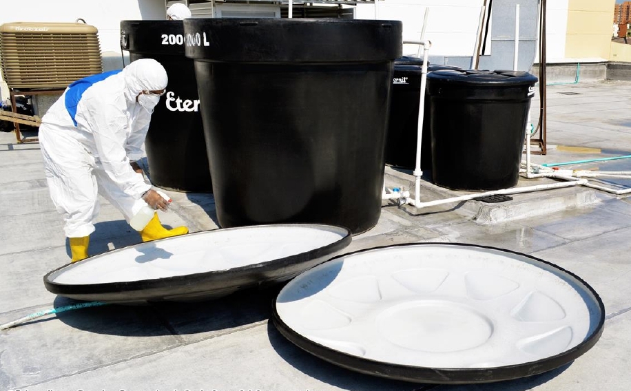 Limpieza y desinfección de reservorios de agua
